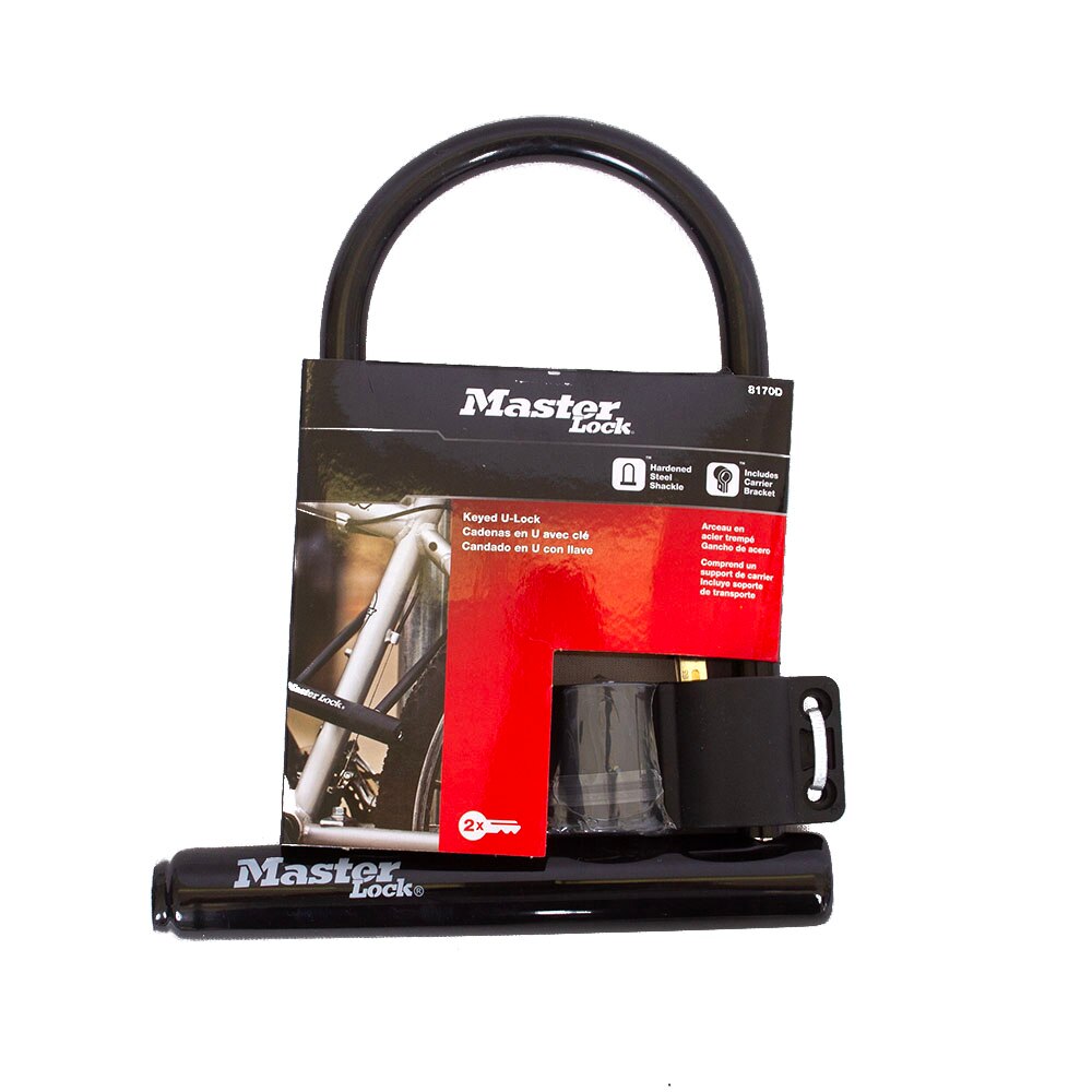 Bike Lock/Cable, Home & Auto, Cycling, Master Lock, Keyed, Fusion, U-lock, 5148